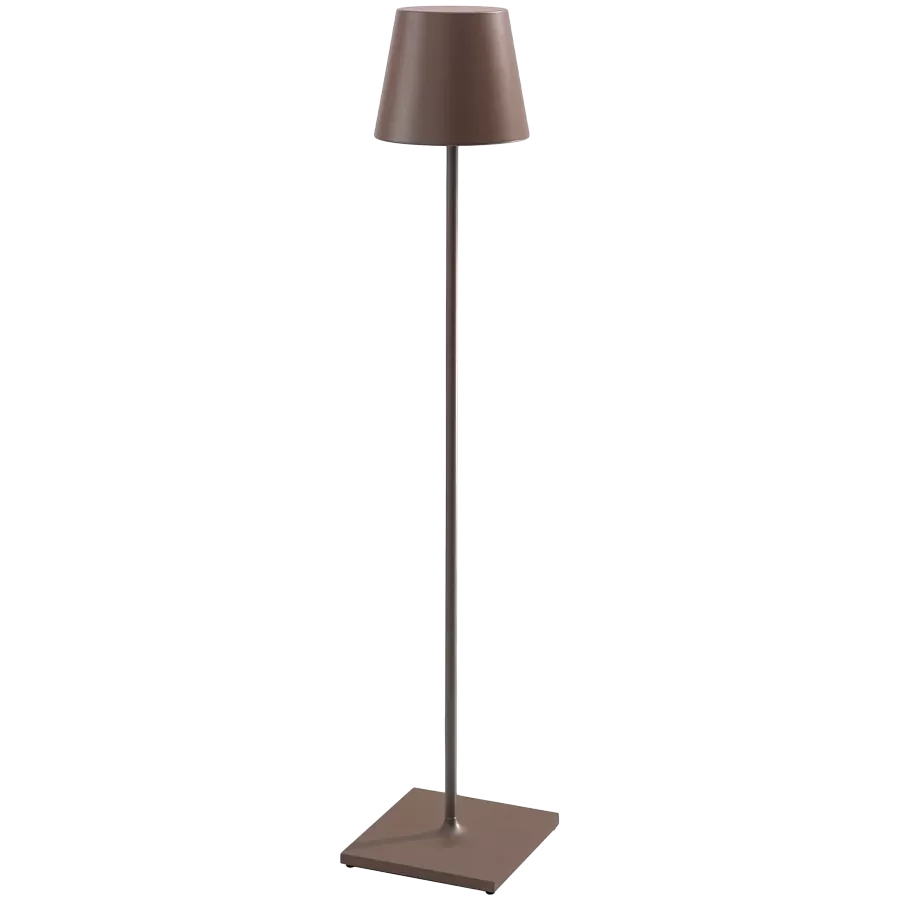 ZAFFERANO POLDINA PRO XXL FLOOR LAMP 280x1500mm. PAINTED MATT CORTEN6.5W LED 510lm. — Image №1