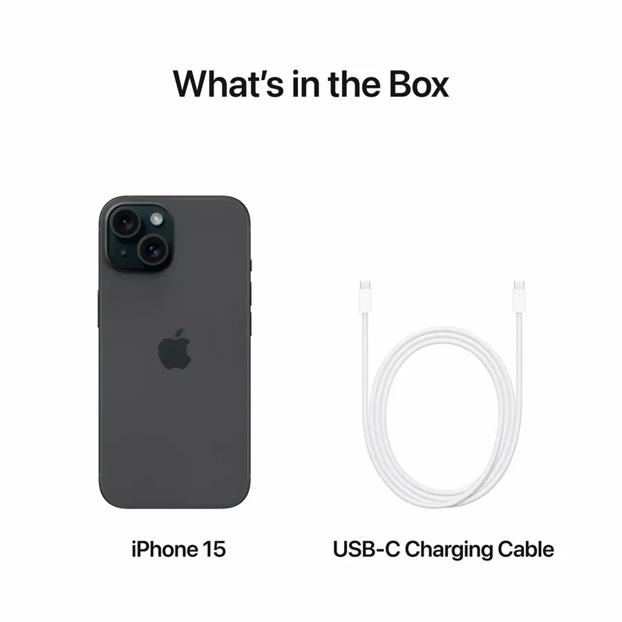 Apple iPhone 15, 128 GB, Black — Image №8