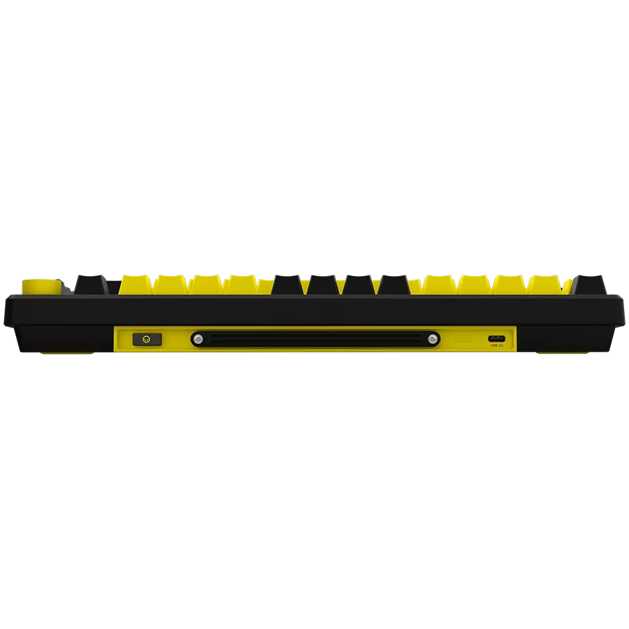 LORGAR KBP7075W Gaming Keyboard, Wireless, Yellow, EN — Image №6