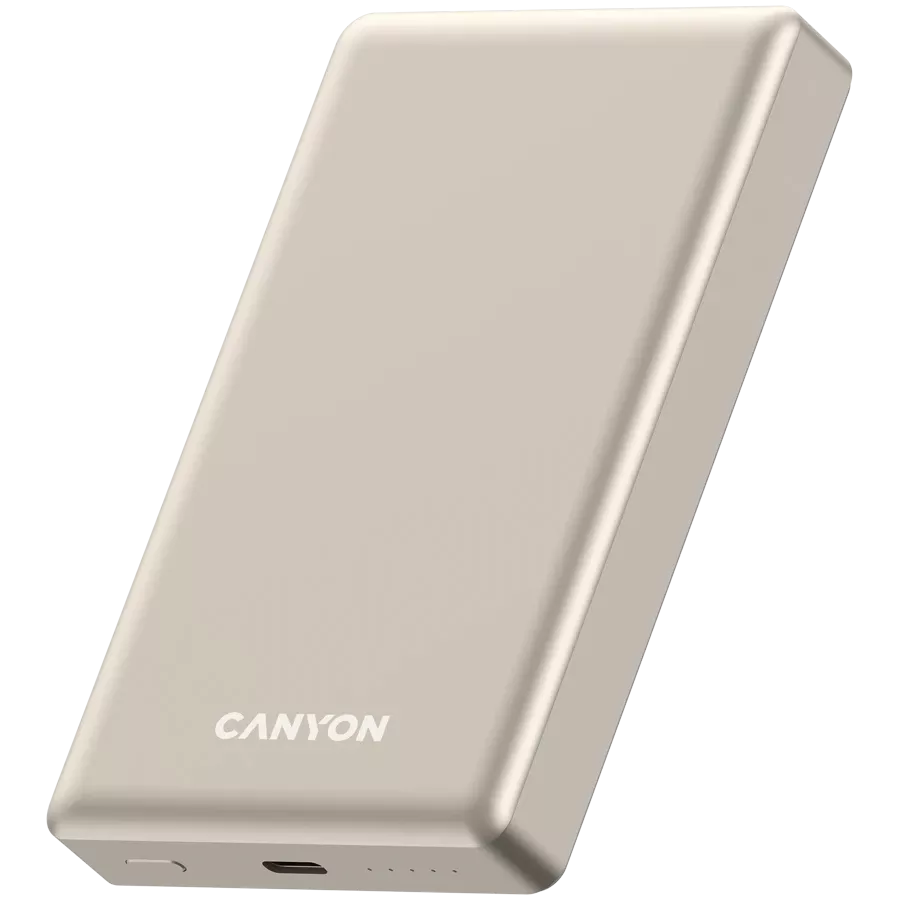 CANYON OnPower 510 Power Bank, 10000 mAh, Μπεζ — Εικών №2