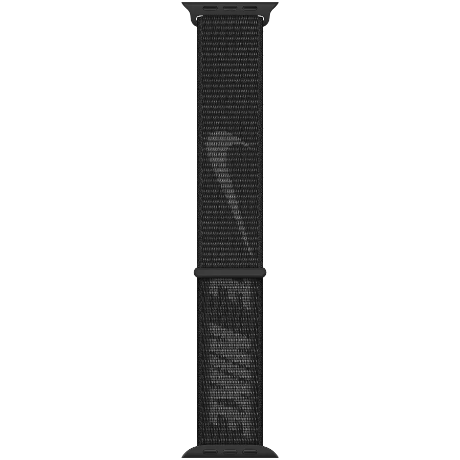 Ремешок APPLE 45мм Nike Sport Loop - Regular Чёрный — image №2