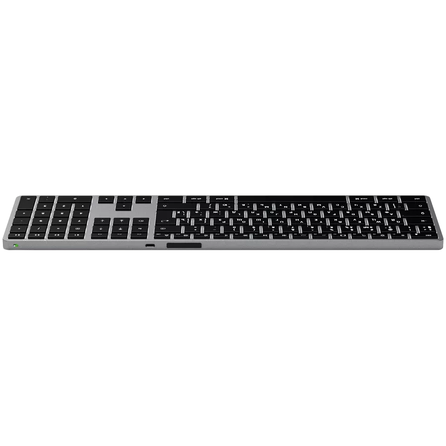 SATECHI Slim X3 Πληκτρολόγιο, Ασύρματο, Space Gray — Εικών №3