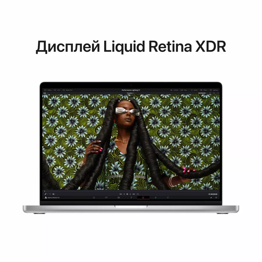 MacBook Pro 16.2"  Apple M2 Pro (12C CPU/19C GPU), 16 ГБ, 1 ТБ, Серебристый — image №6