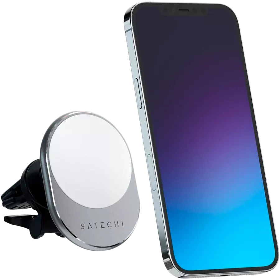 Автомобильный держатель с беспроводной зарядкой Satechi Magnetic Wireless Car Charger — Изображение №1