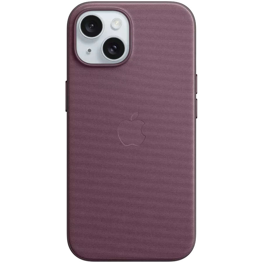 Case APPLE FineWoven Case with MagSafe Mulberry for iPhone 15 — Image №1