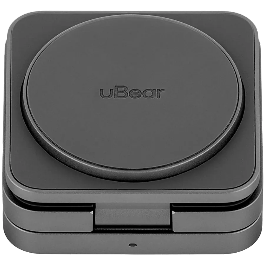 Wireless Charger UBEAR Balance 3in1, 25 Վտ, Մոխրագույն — image №3