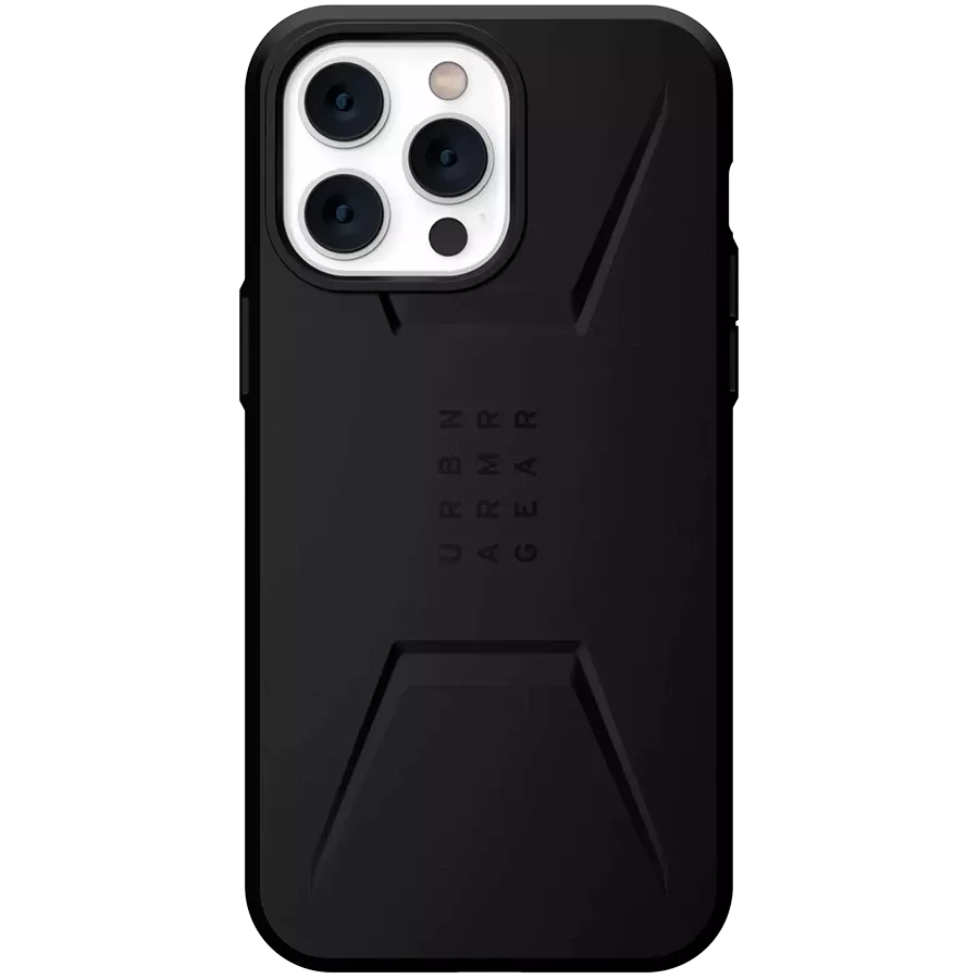 Protective Case UAG Civilian with MagSafe Black for iPhone 14 Pro Max — Image №1
