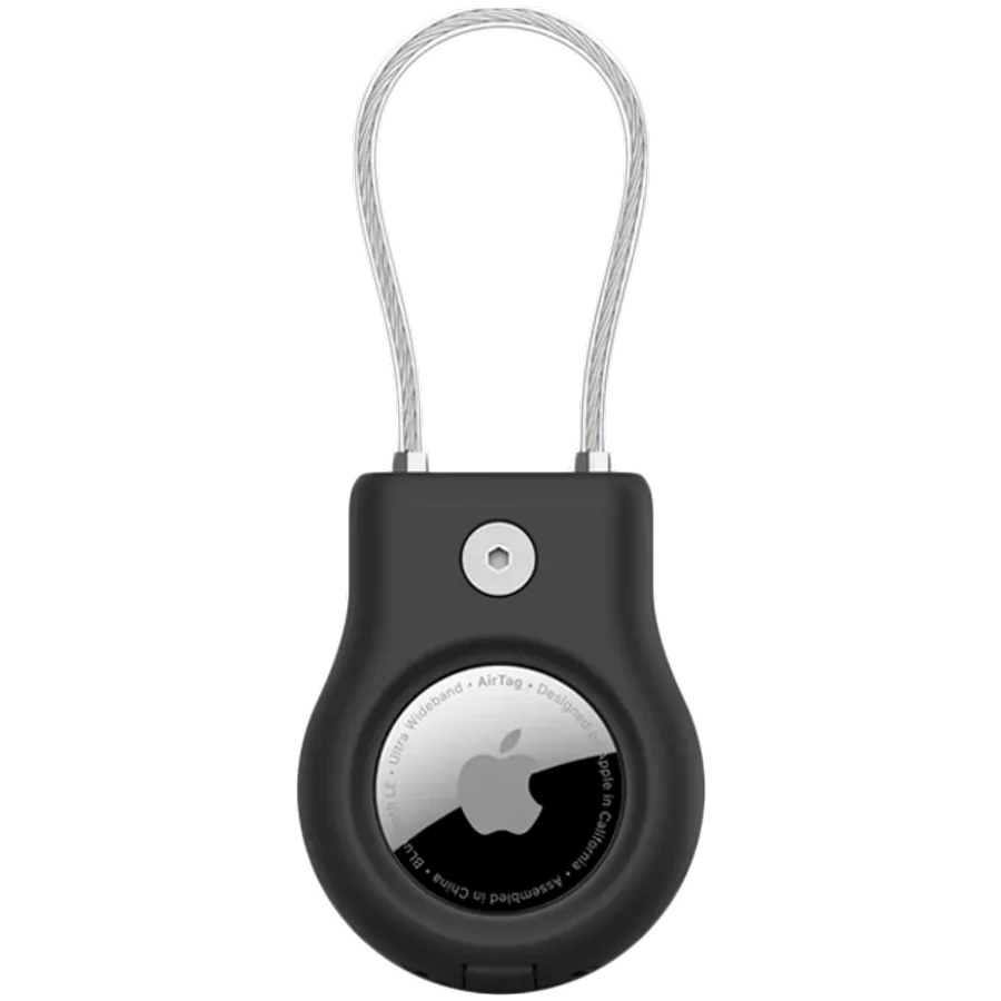 BELKIN Secure Holder with Wire Cable  for AirTag, Black — Image №2