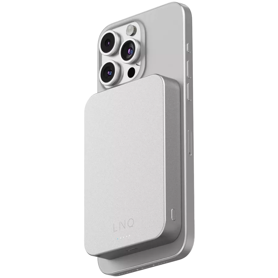 LINQ Power Bank, 10000 mAh, Γκρι — Εικών №1