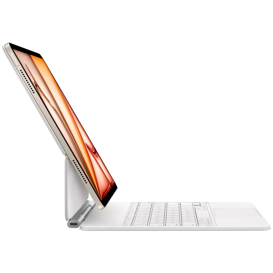 APPLE Чохол-клавіатура Magic Keyboard  Білий для iPad Air 13 (M3) — Зображення №4