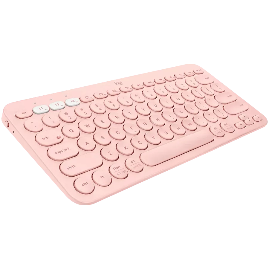 Клавиатура LOGITECH (CIS) K380 Multi-Device Bluetooth US Rose (920-009867) — Изображение №2