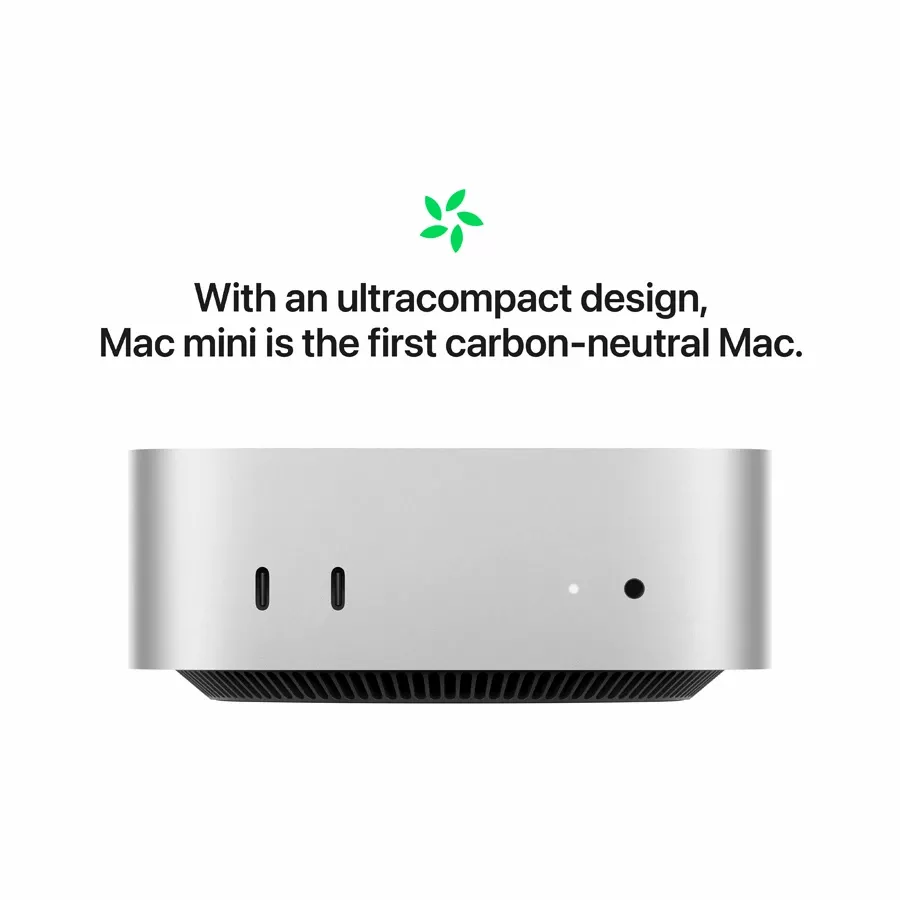 Mac mini M4, 10C CPU 10C GPU, 24GB 512GB SSD, Silver — Image №5