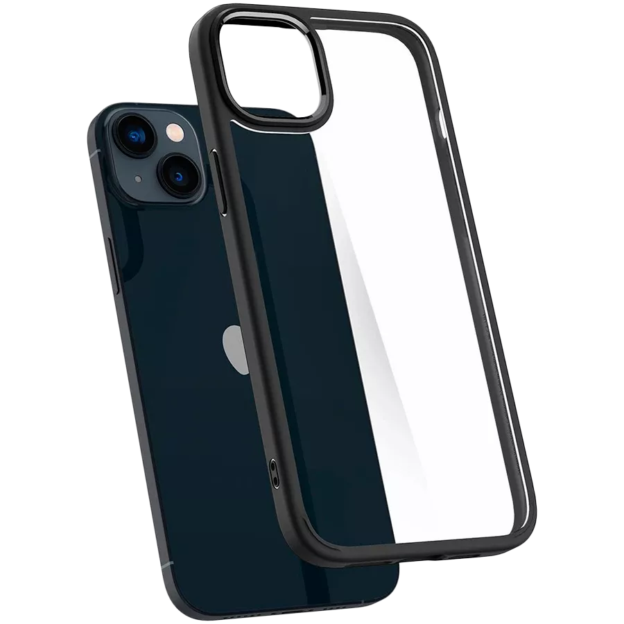 Чохол SPIGEN SGP Ultra Hybrid  Матовий чорний для iPhone 14 — Зображення №2