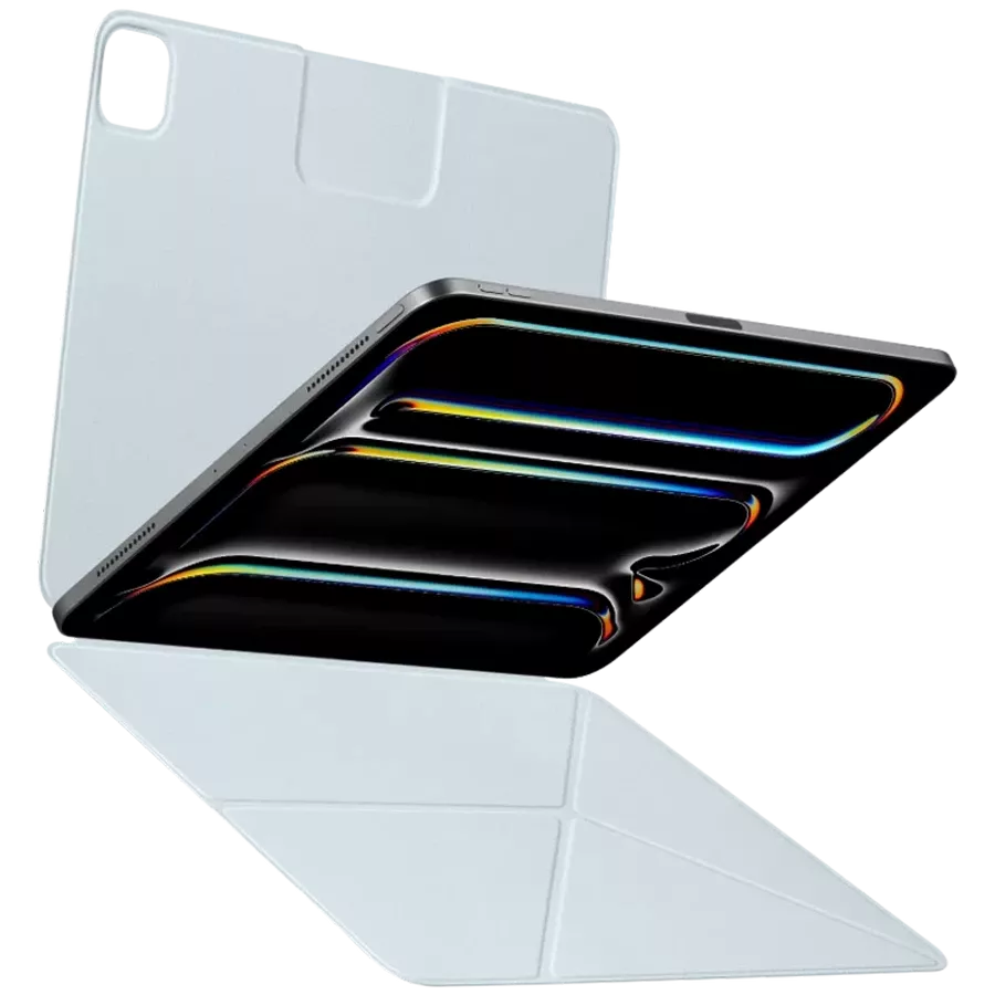 Husă PITAKA MagEZ Folio 2 pentru iPad Pro 12.9"/Air 13" (M2), Light Blue — image №2