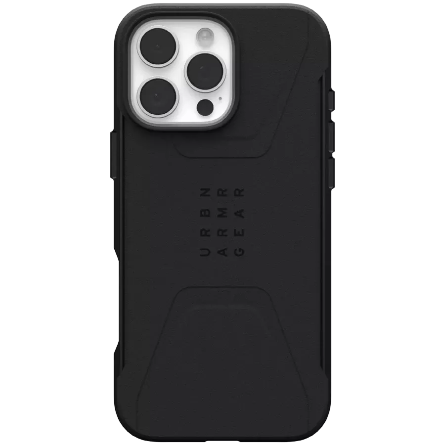 Защитный чехол UAG Civilian Magsafe с MagSafe Чёрный для iPhone 16 Pro Max — Изображение №1