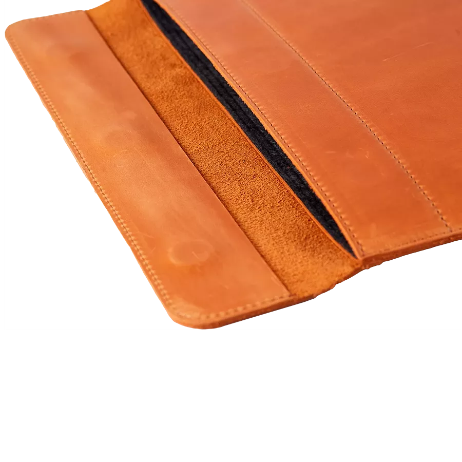 Чохол INCARNE Klouz Cognac для MacBook Air 13/MacBook Pro 13 — Зображення №6