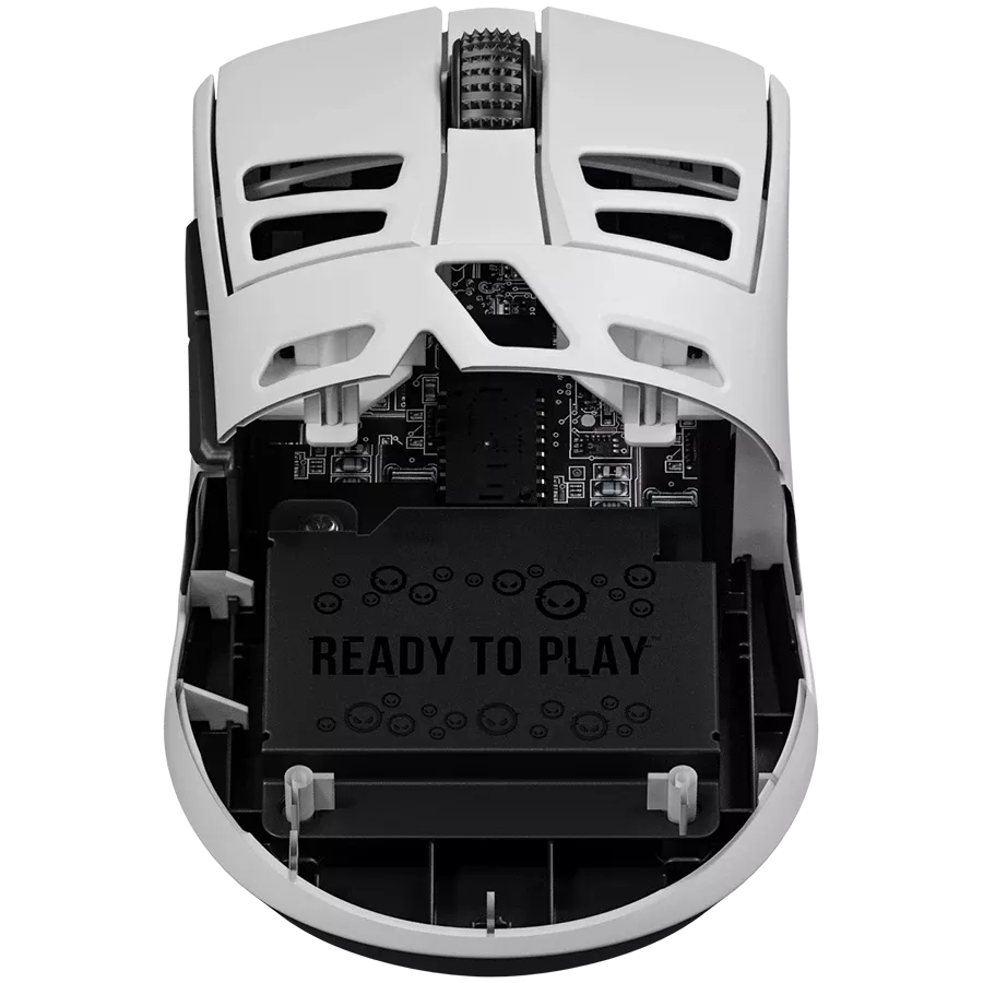 LORGAR MSE90W Gaming Mouse, Wireless, White — Image №7