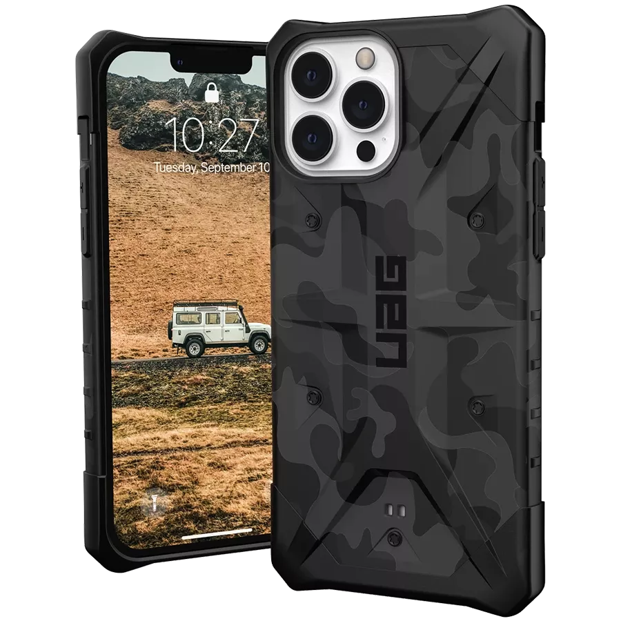 UAG Protective Case PATHFINDER SE , Black Midnight Camo for iPhone 13 Pro — Image №1