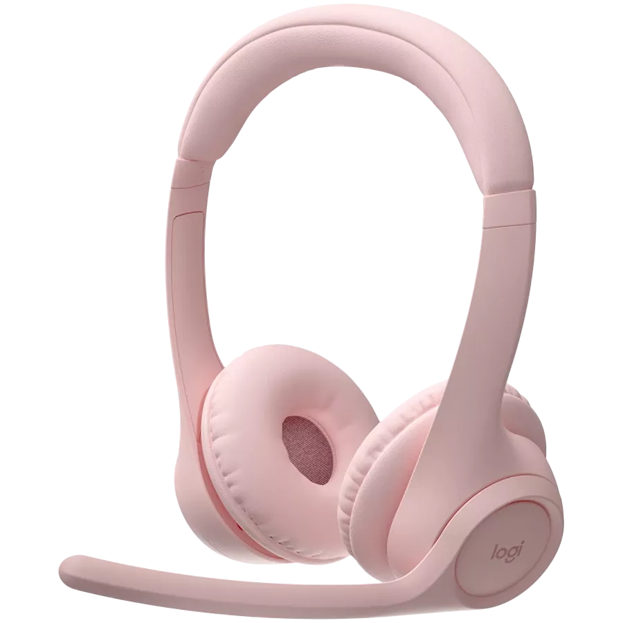 LOGITECH Zone 300 Wireless Headset, Rose — Image №1