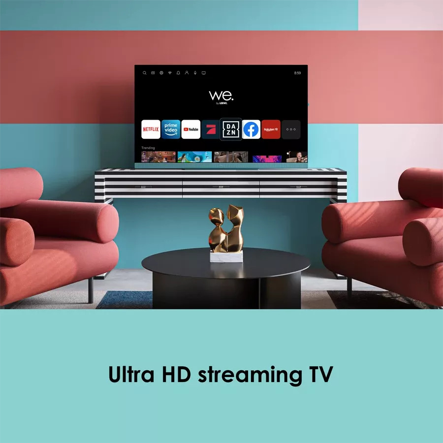 WE BY LOEWE {TV LED Иә} WE. SEE, СКД, 50", [Edge LED/UHD/Артқы жарық/HDR], Бір монитор 60 Гц жиілікте 6K ажыратымдылыққа дейін қолдайды — image №4