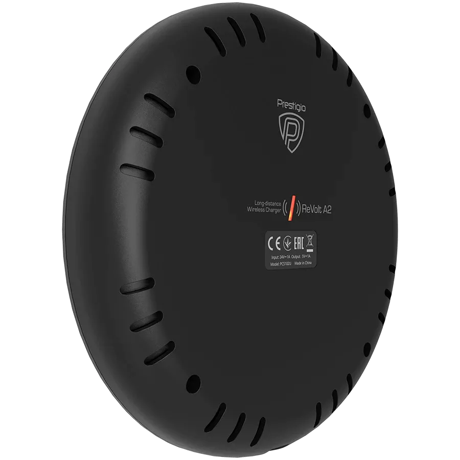 Încărcător wireless PRESTIGIO ReVolt A2, 5 W, Black — image №4
