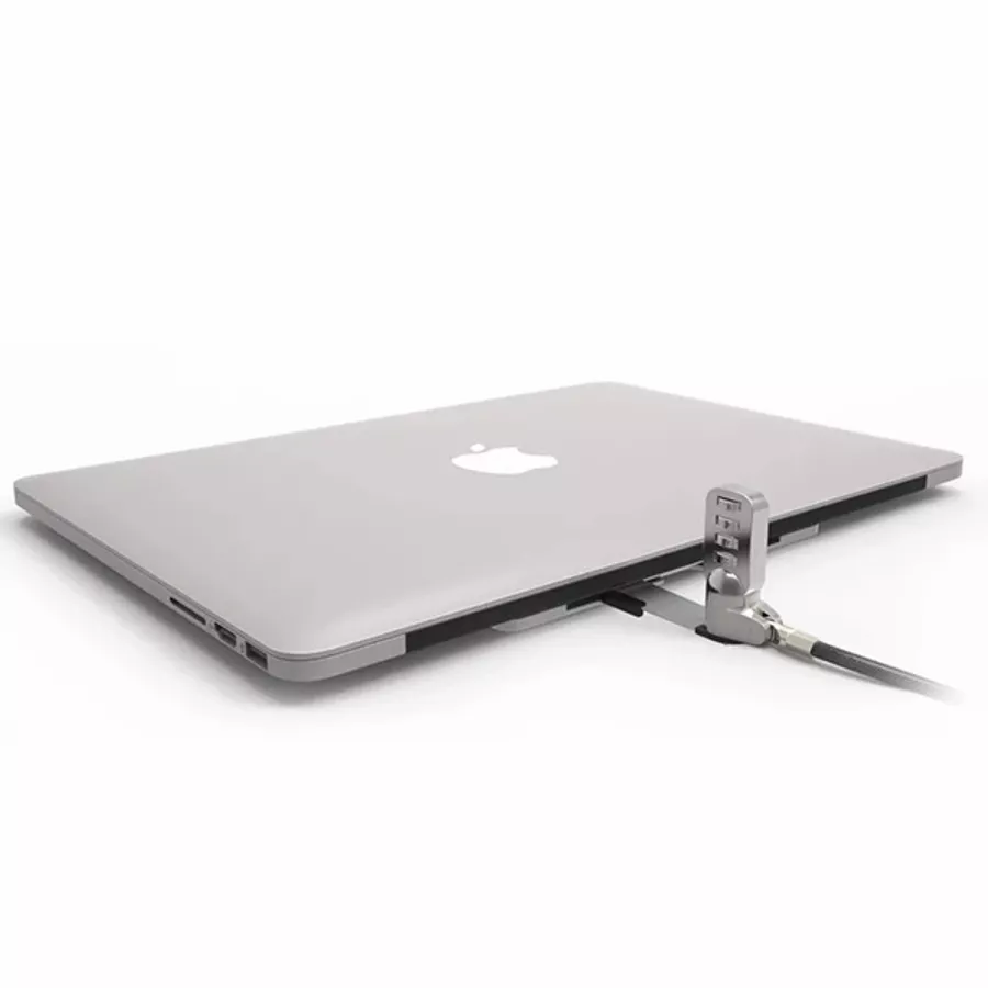 COMPULOCKS Universal Blade with Combination Cable Lock, Silver — Image №1