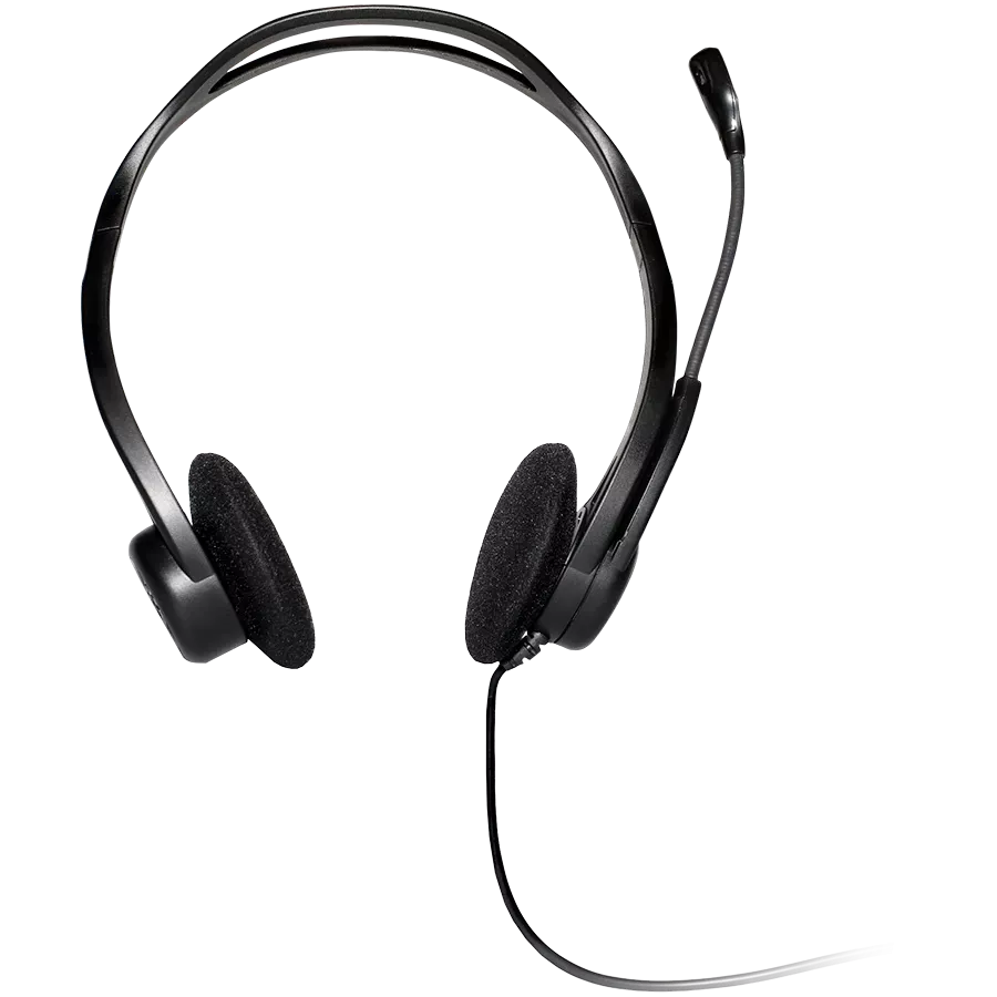 Наушники LOGITECH PC Headset 960 USB Black (L981-000100)  — Изображение №4