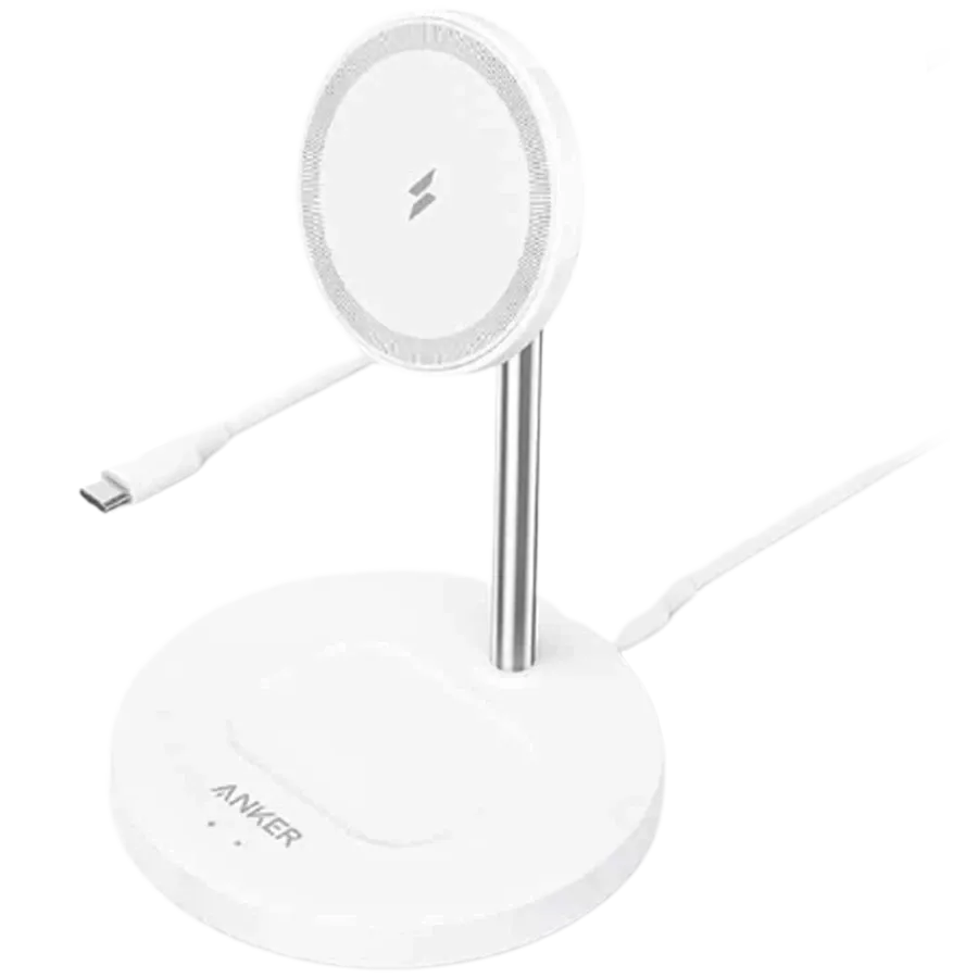 Wireless Charger ANKER, 7.5 W, White (A2540G21) — Image №1