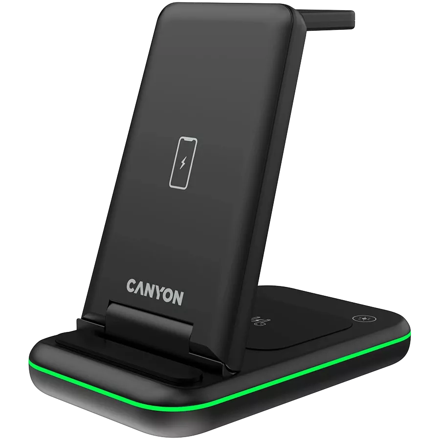 Індукційний зарядний пристрій CANYON WS-304, 15 Ват — Зображення №2