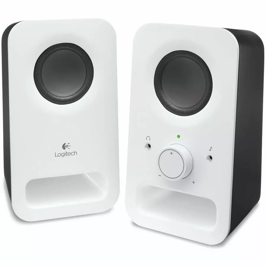 Акустична система LOGITECH Multimedia Speakers Z150 Snow White (L980-000815) — Зображення №1