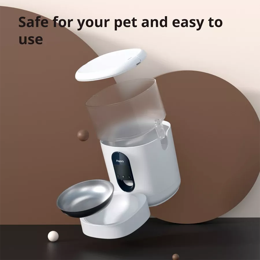 AQARA Smart Pet Feeder, White — Image №11