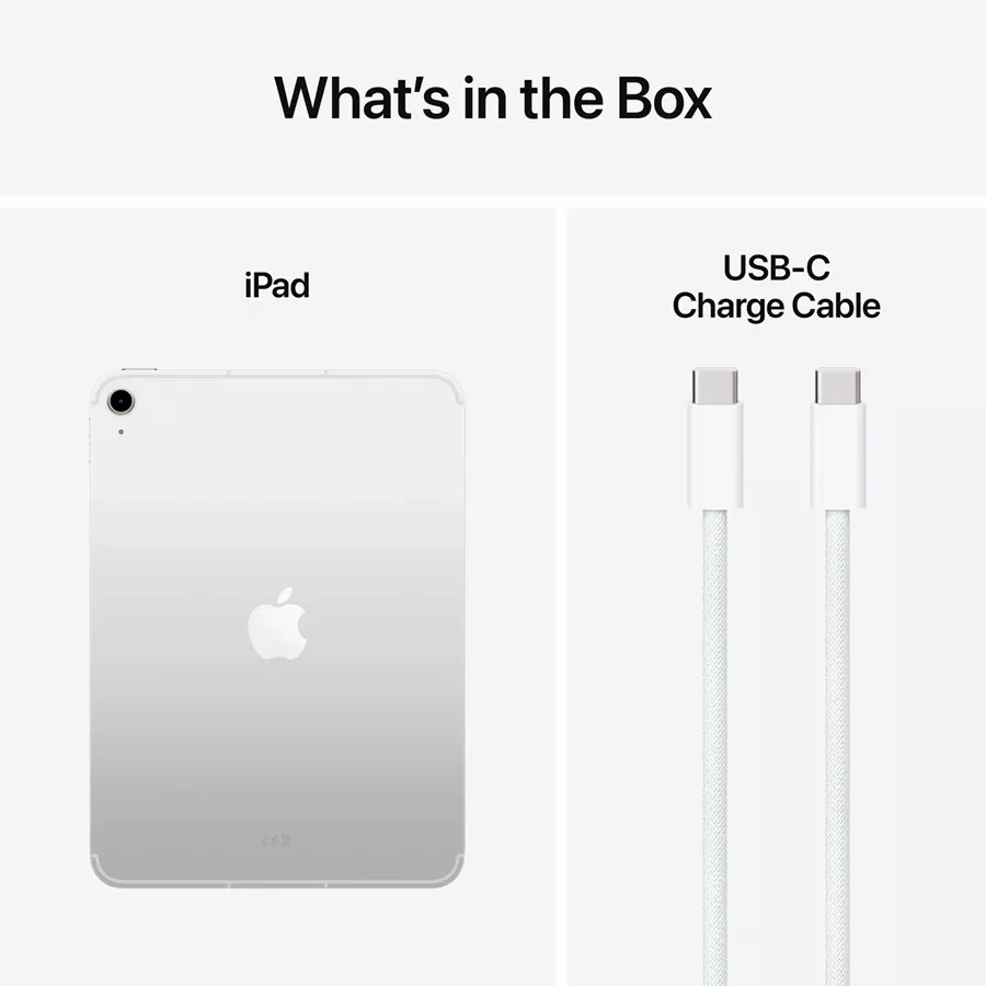 iPad A16, 256 GB Wi-Fi+5G 2025, Silver — Image №8