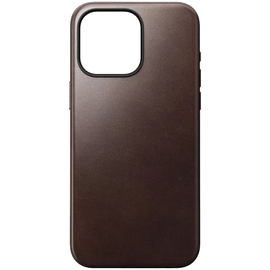 NOMAD Θήκη Modern Leather Horween με MagSafe, Καφέ for iPhone 15 Pro — Εικών №1