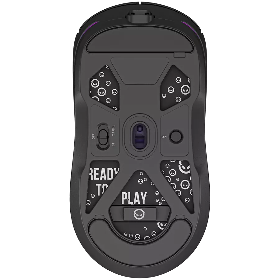 LORGAR MSA10W Игровая мышь, Беспроводная, Чёрный — Изображение №7