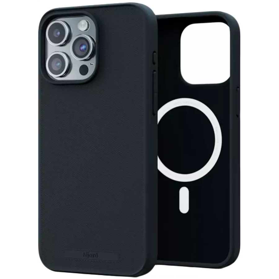 Husă NJORD cu MagSafe pentru iPhone 15 Pro Max, Dark Gray — image №1