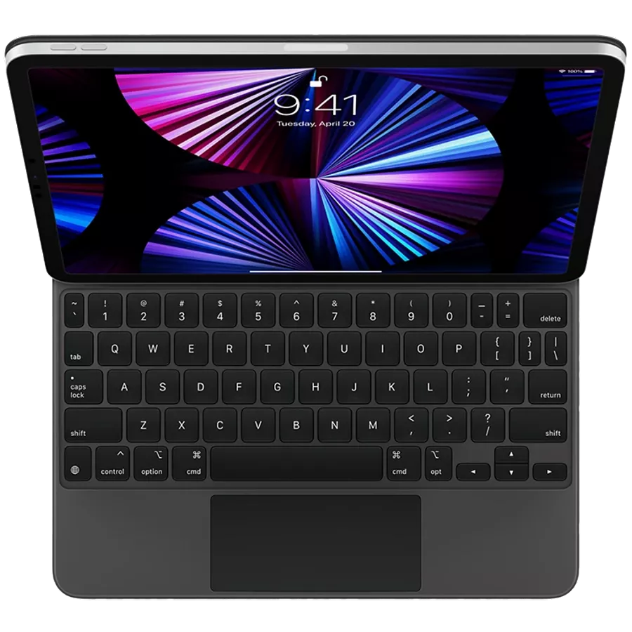 Чехол-клавиатура APPLE Magic Keyboard  Чёрный для iPad Air (4-го поколения)/iPad Pro 11 дюймов (1-го и 2-го поколения)/(3-го поколения) — Изображение №5