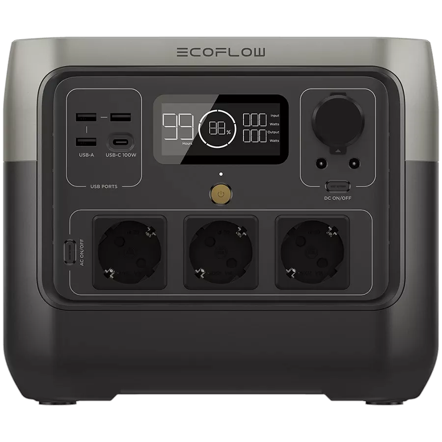 Зарядная станция EcoFlow River 2 Pro / 800 Вт / 768 Вт⋅ч / LiFePO4 — Изображение №1