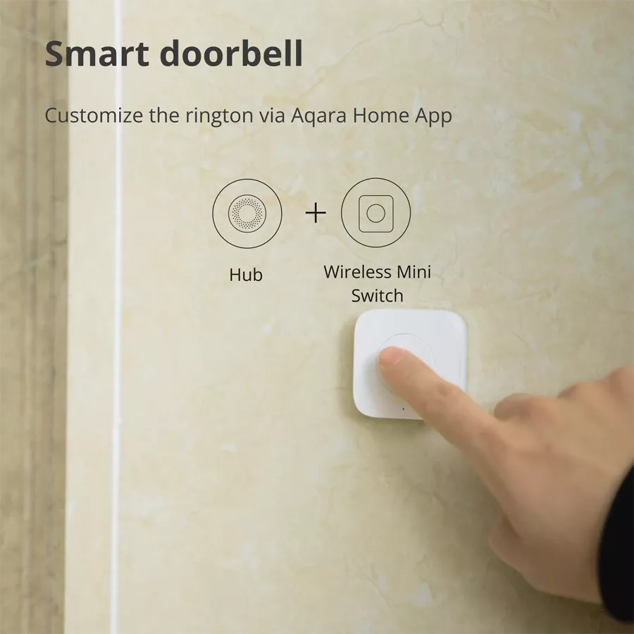 Smart Remote Control AQARA WXKG11LM Wireless Mini Switch (Wireless Switch (Mini)) — Image №10