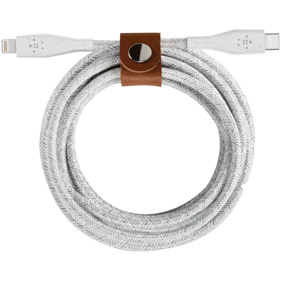 BELKIN USB-C to Lightning Cable, 1.2 m, White — Image №1