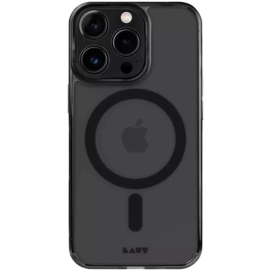 Чохол LAUT CRYSTAL MATTER X  Чорний/прозорий для iPhone 14 Pro — Зображення №1