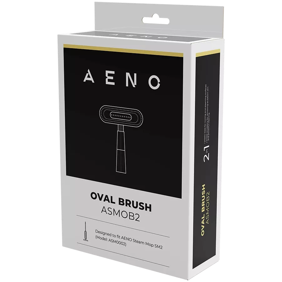 AENO  for SM2|АғылшынOval brush for steam mop SM2 consists of 2 parts (1pc/box)Ағылшын| — image №3