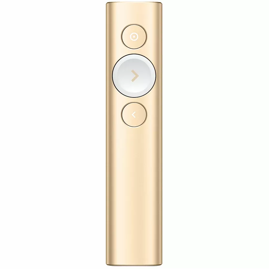 Презентер LOGITECH BT/WL Presenter SPOTLIGHT - EMEA - GOLD (L910-004862) — Изображение №1