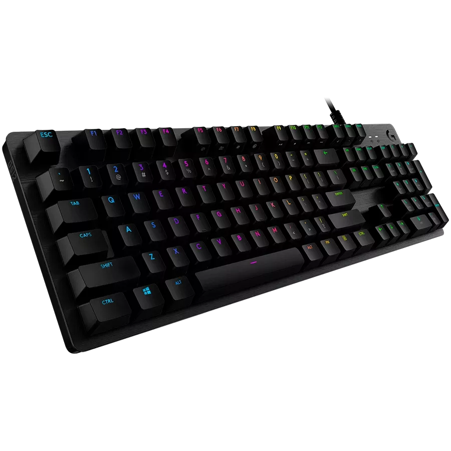 LOGITECH G512 Πληκτρολόγιο, Ενσύρματο, Carbon, Αγγλική/Ρωσικά — Εικών №2