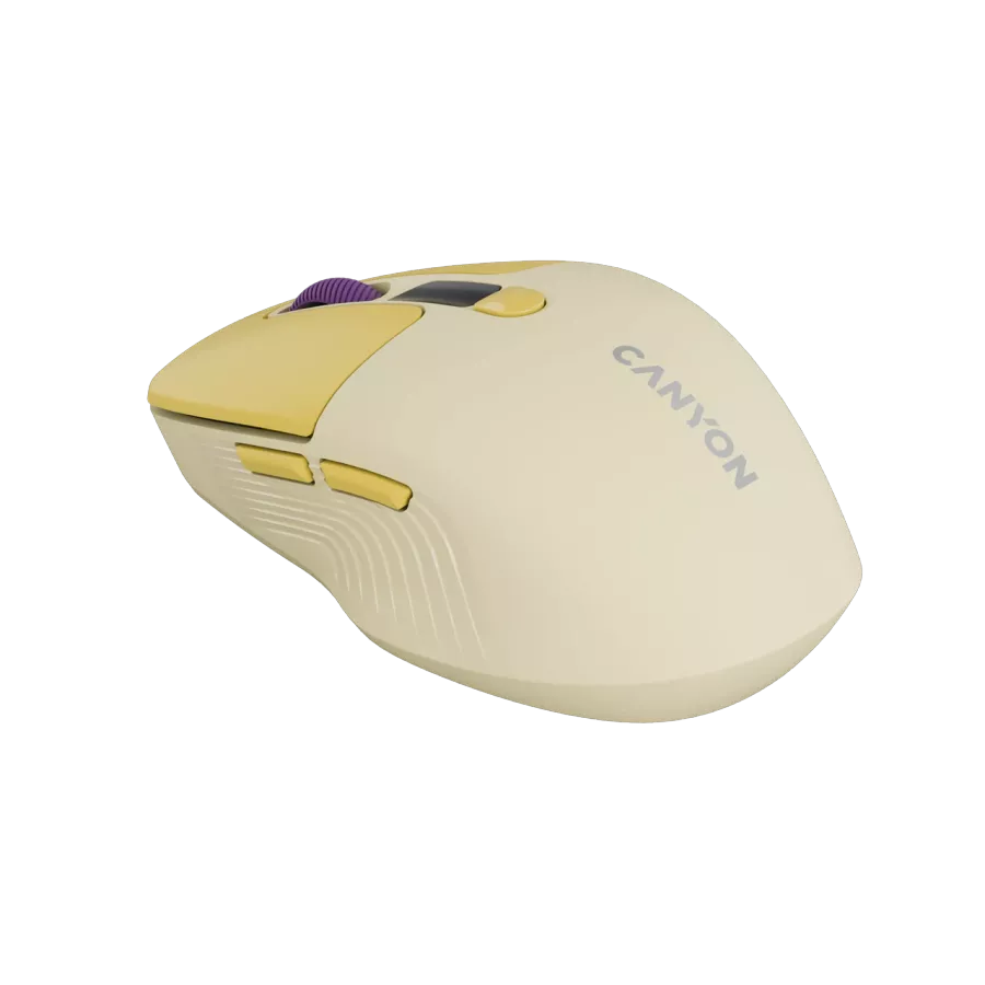 CANYON Mouse MW-26, Wireless, Yellow — Image №4