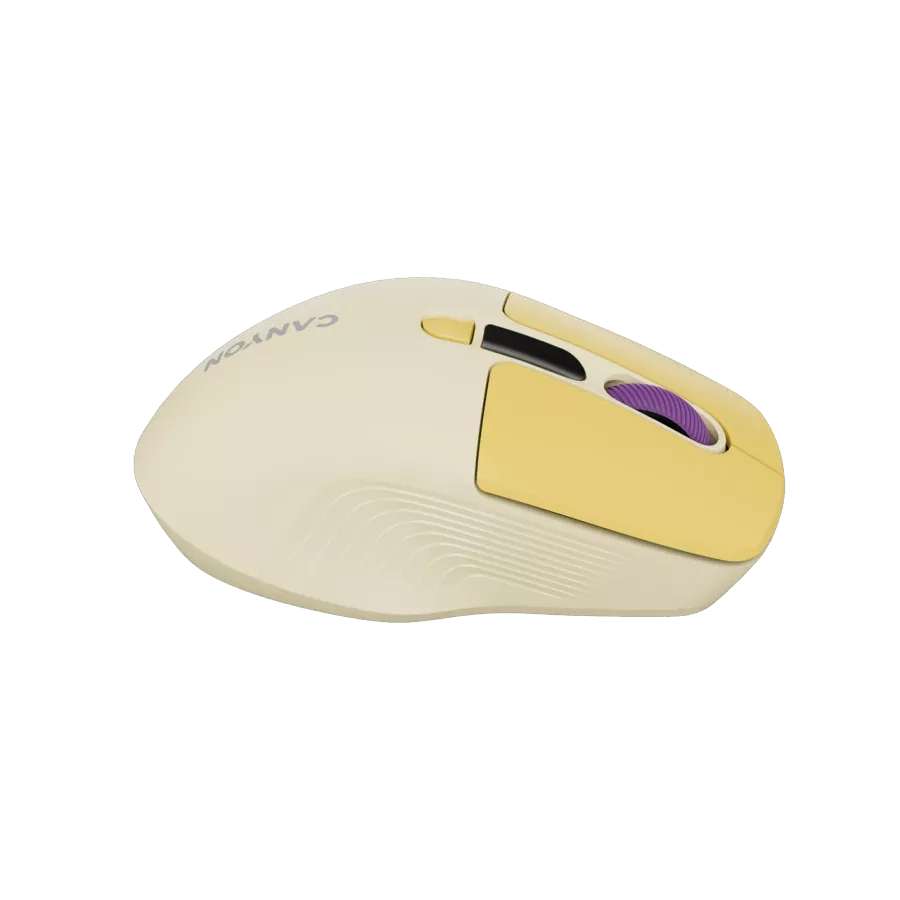 CANYON Mouse MW-26, Wireless, Yellow — Image №5