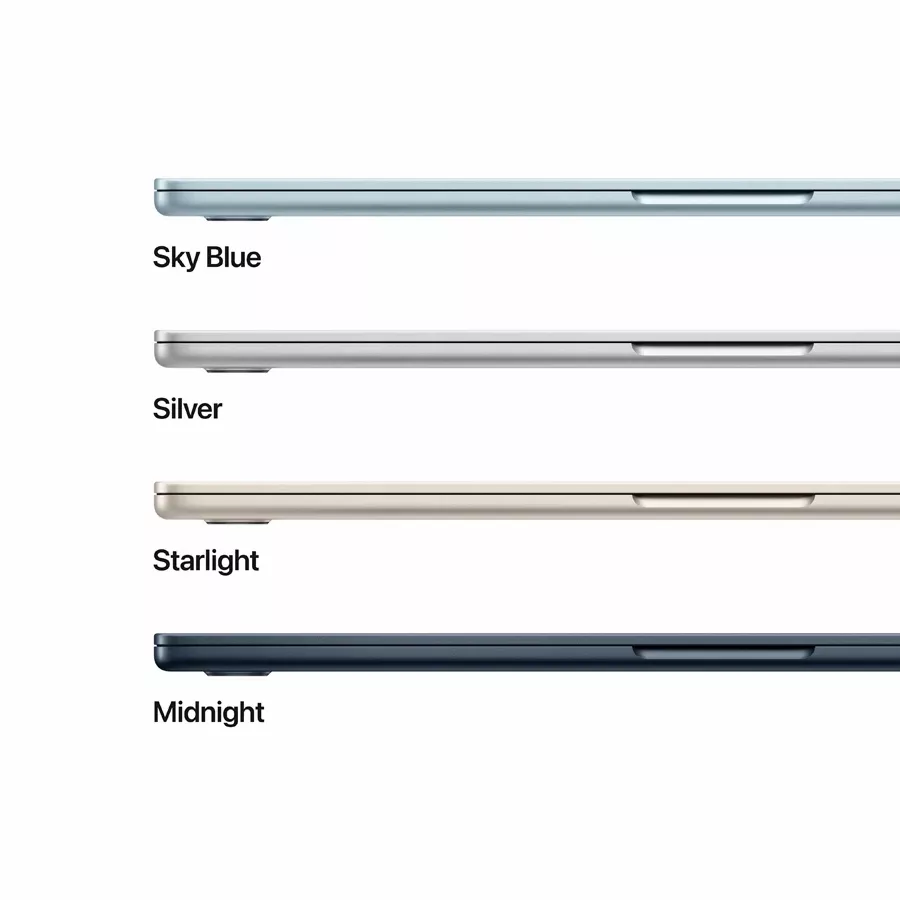 MacBook Air 15.3"  M4 (10C CPU/10C GPU), 16 GB, 256 GB, Starlight — Image №3