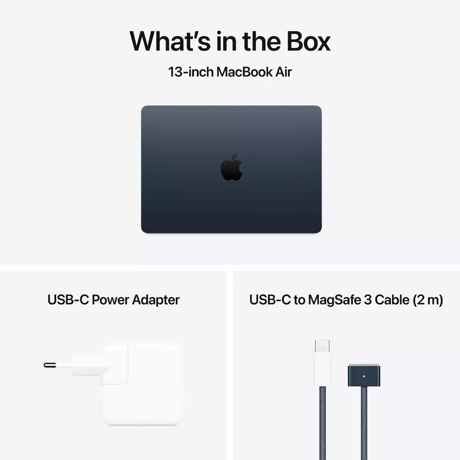 MacBook Air 13.6"  M4 (10C CPU/8C GPU), 16 GB, 256 GB, Midnight — Image №10