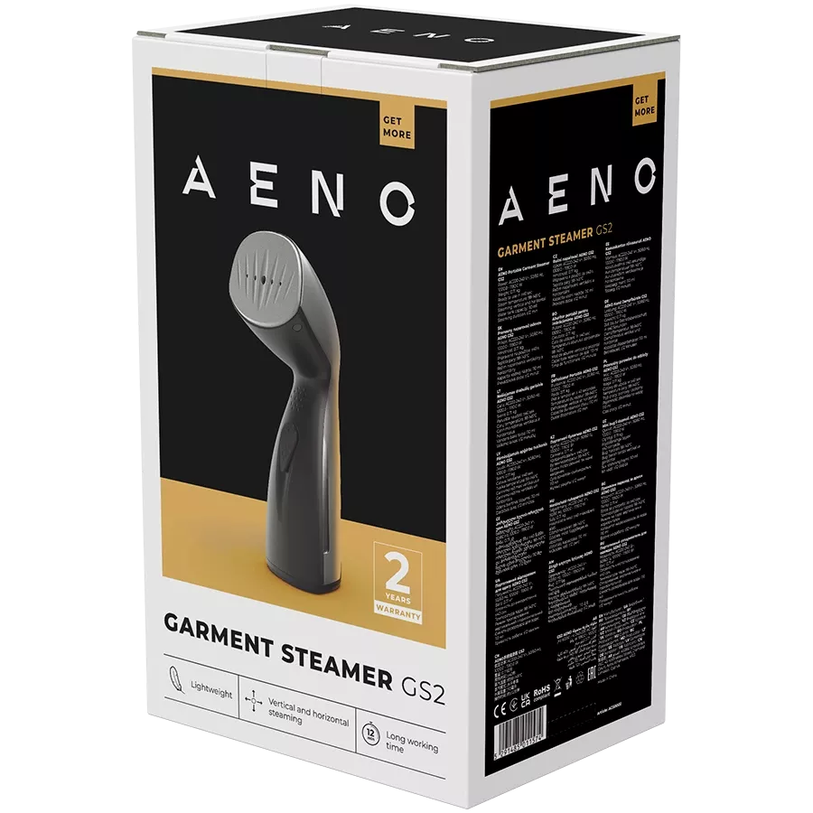 AENO GS2 Garment Steamer, Metallic Sprayed — Εικών №8