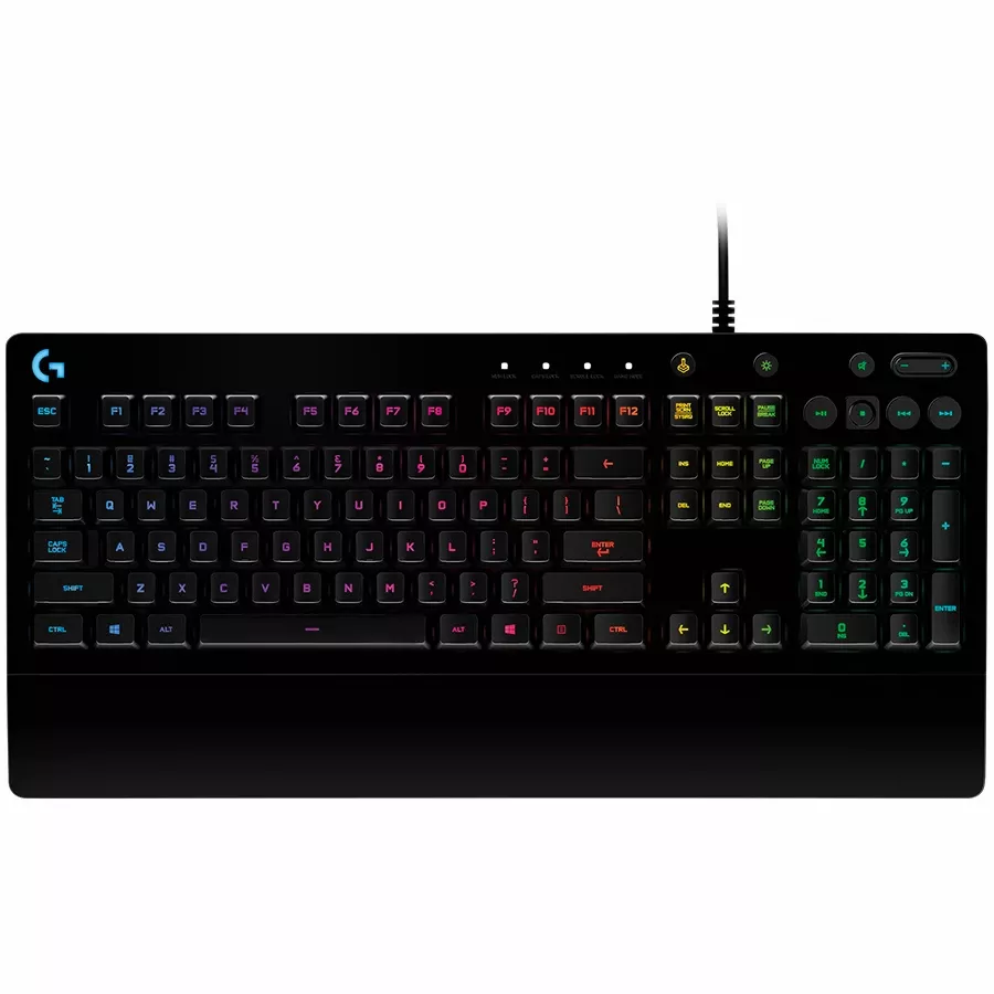 Клавиатура проводная LOGITECH G213 Prodigy Gaming USB UKR Black (L920-010740) — Изображение №1