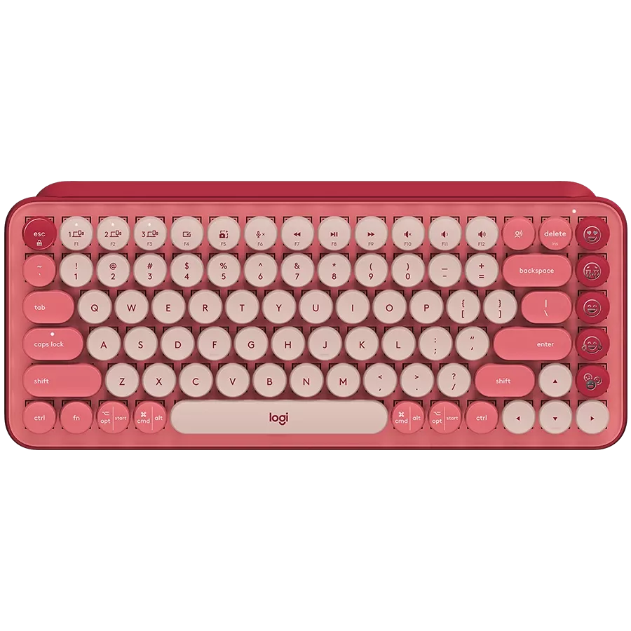 LOGITECH POP Keyboard, Wireless, Heartbreaker, RU/International EN — Image №1